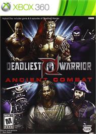 Box cover for Deadliest Warrior - Ancient Combat on the Microsoft Xbox 360.
